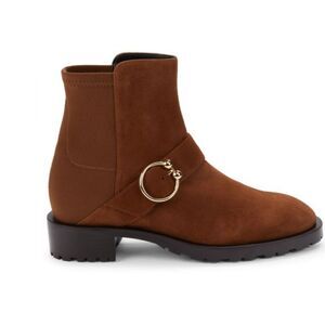 Stuart Weitzman Luxering Booties Size 5  NEW